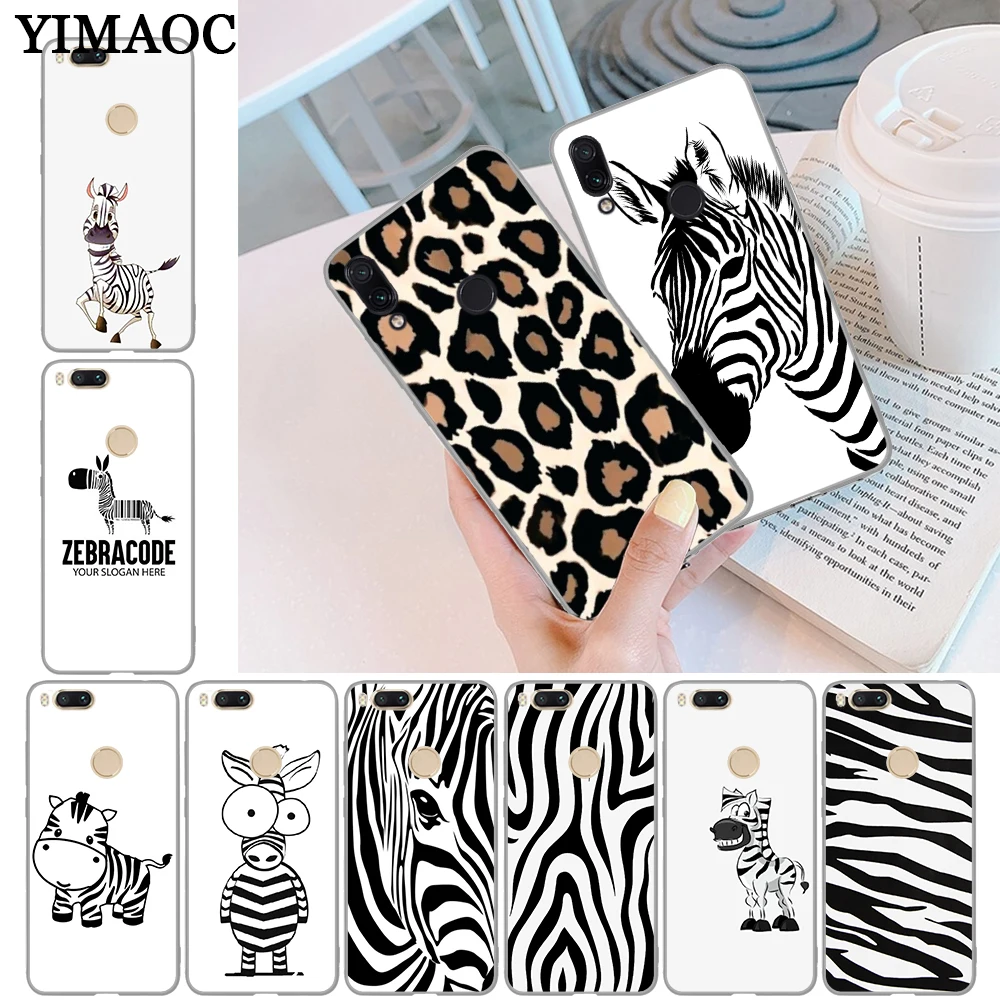 

YIMAOC Cartoon zebra supreman stripe On Sale Soft Silicone Case for Xiaomi Redmi Note 4 4A 4X 5 Plus 5A Prime 6 Pro 6A S2 7