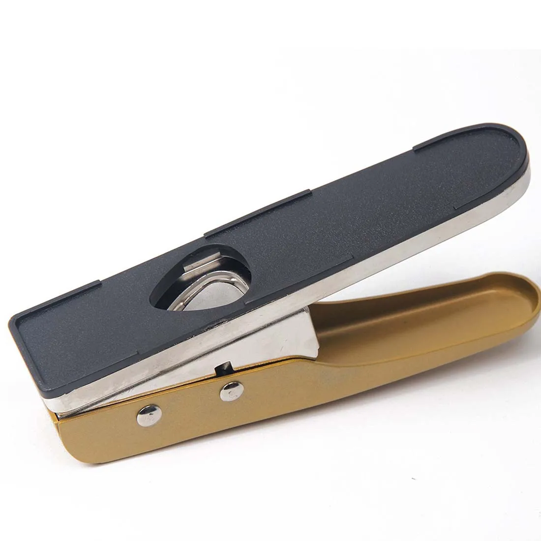 Professional Portable Flanger Pick Punch Guitar Pick Plectrum Maker