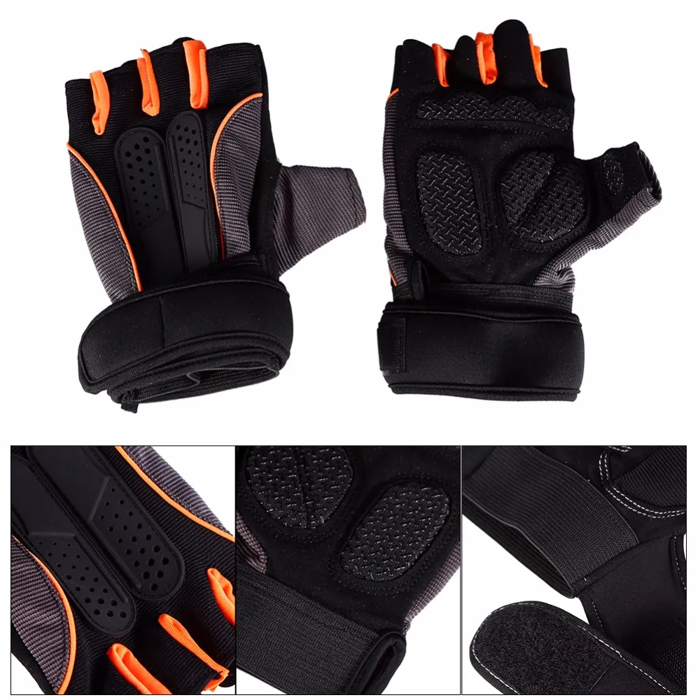 1 пара Спортивная перчатка для спортзала для занятий фитнесом гантелька спортивные перчатки защищают перчатки для поднятия веса запястья