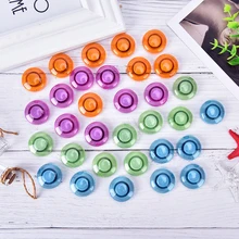 8 шт./компл. прозрачный магниты DIY белой доски чертежные кнопки доска объявлений Шпилька-кегля Офис доски холодильник магнитные наклейки