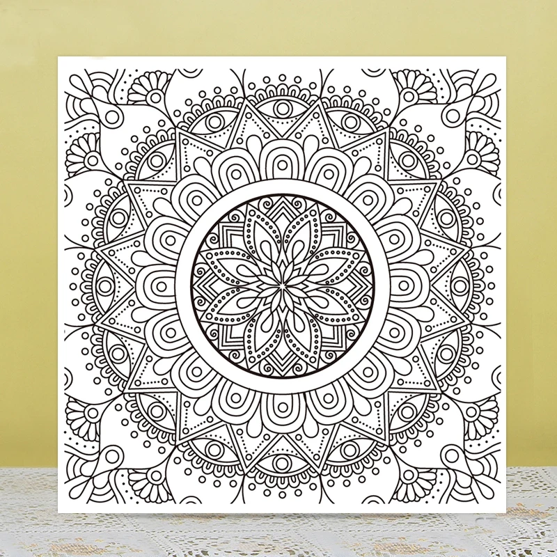 

Round pattern Transparent Silicone Clear Stamps/seal for DIY Scrapbooking/Card Making/Photo Album Decoration handmade Supplies