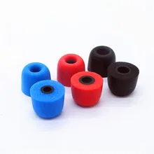 6 шт. T100 T400 T500 наконечники из пены с эффектом памяти, амбушюры для наушников, губки, амбушюры для ушей, наушники-вкладыши, гарнитура