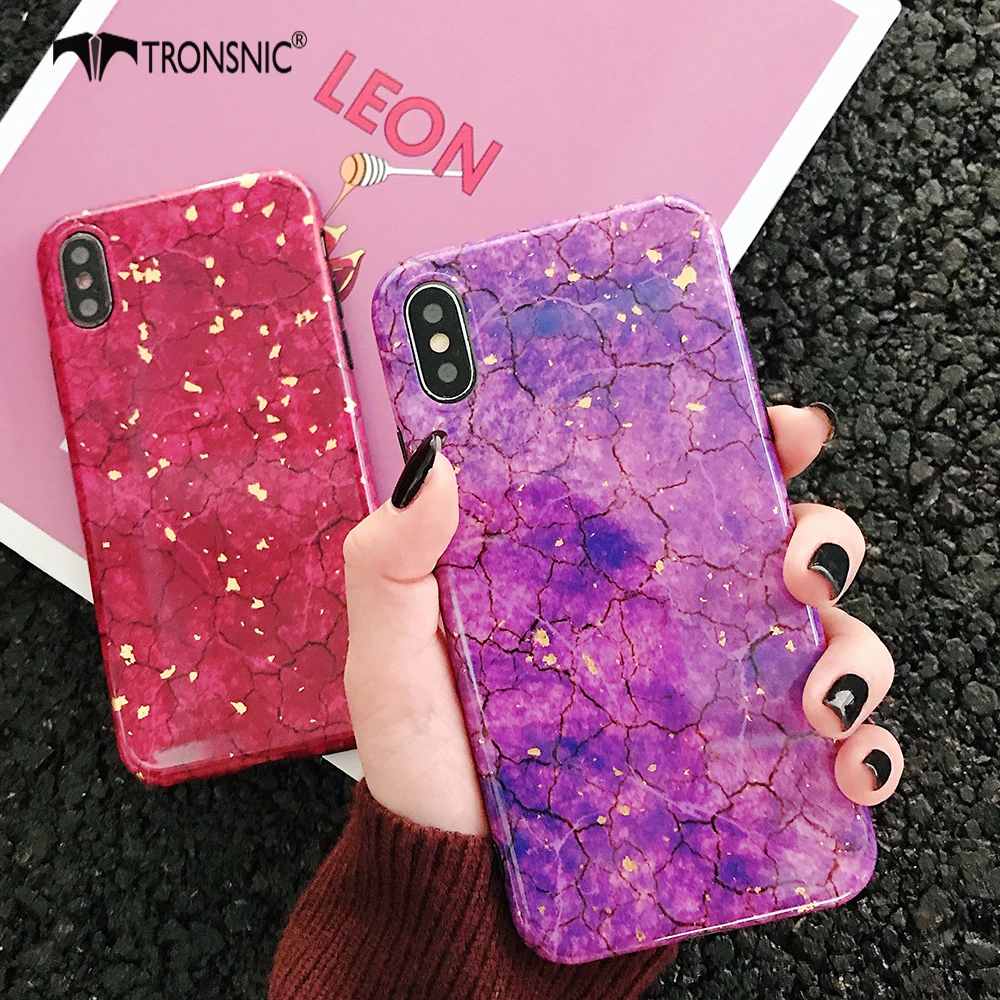 TRONSNIC Glitter Phone Case for iPhone X XS MAX XR Green Purple Case for iPhone 6S 6 7 8 Plus Gold Foil Red Luxury Cover Fashion TRONSNIC Glitter Phone Case for iPhone X XS MAX XR Green Purple Case for iPhone 6S 6 7 8 Plus Gold Foil Red Luxury Cover Fashion