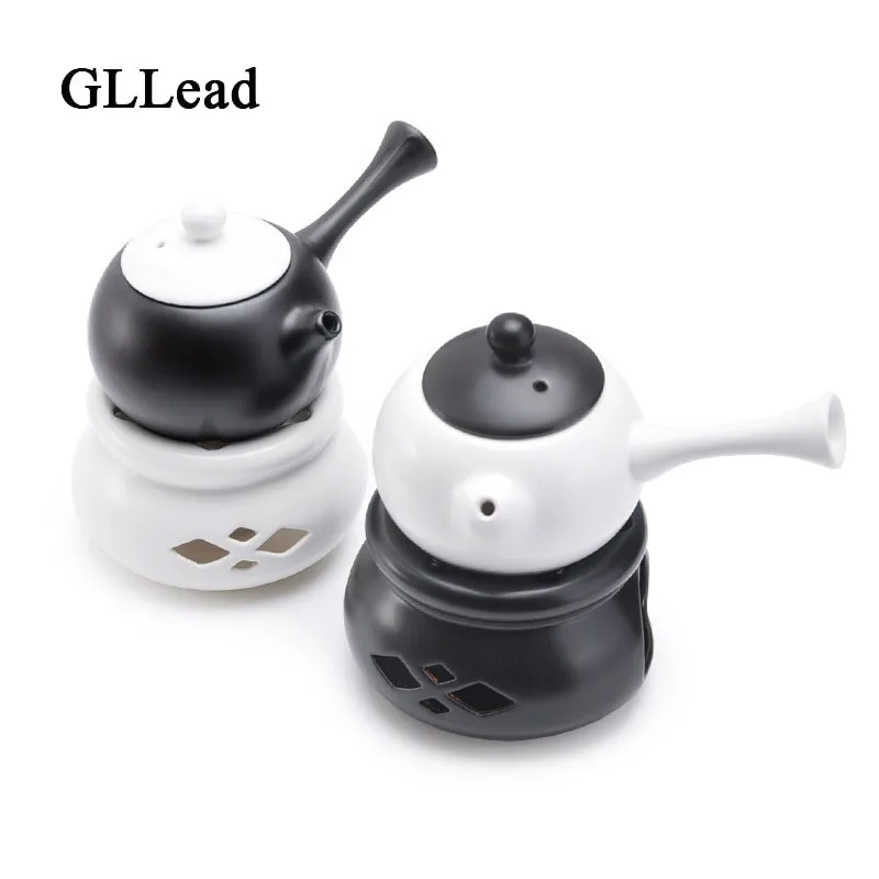 GLLead японский черный Zen керамический подсвечник нагревательная основа держатель