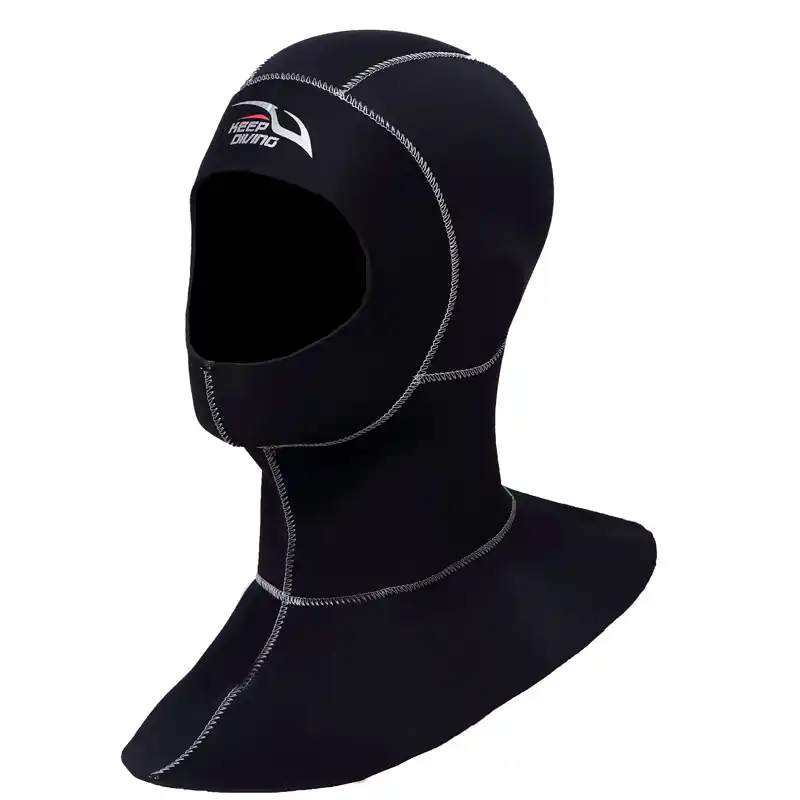 warm comfortable Quality 3mm titanium neoprene wetsuit Surf hood balaclava cap