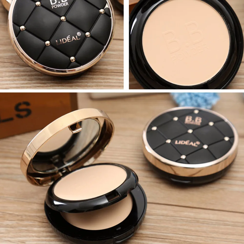 Beauty Face Pressed Powder Compact Smooth Contour Foundation Makeup