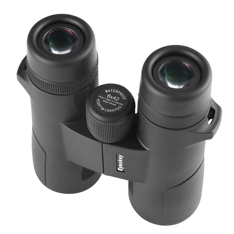 Eyeskey HD черный BAK4 FMC оптика 8x42/10x42 зум водонепроницаемый азот мощный бинокль телескоп для взрослых для охоты, походов