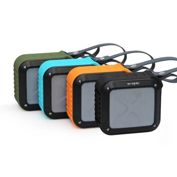 

mini Wireless waterproof Loudspeaker W-KING S7 with TF/FM/AUX/NFC bluetooth bike speaker for phones