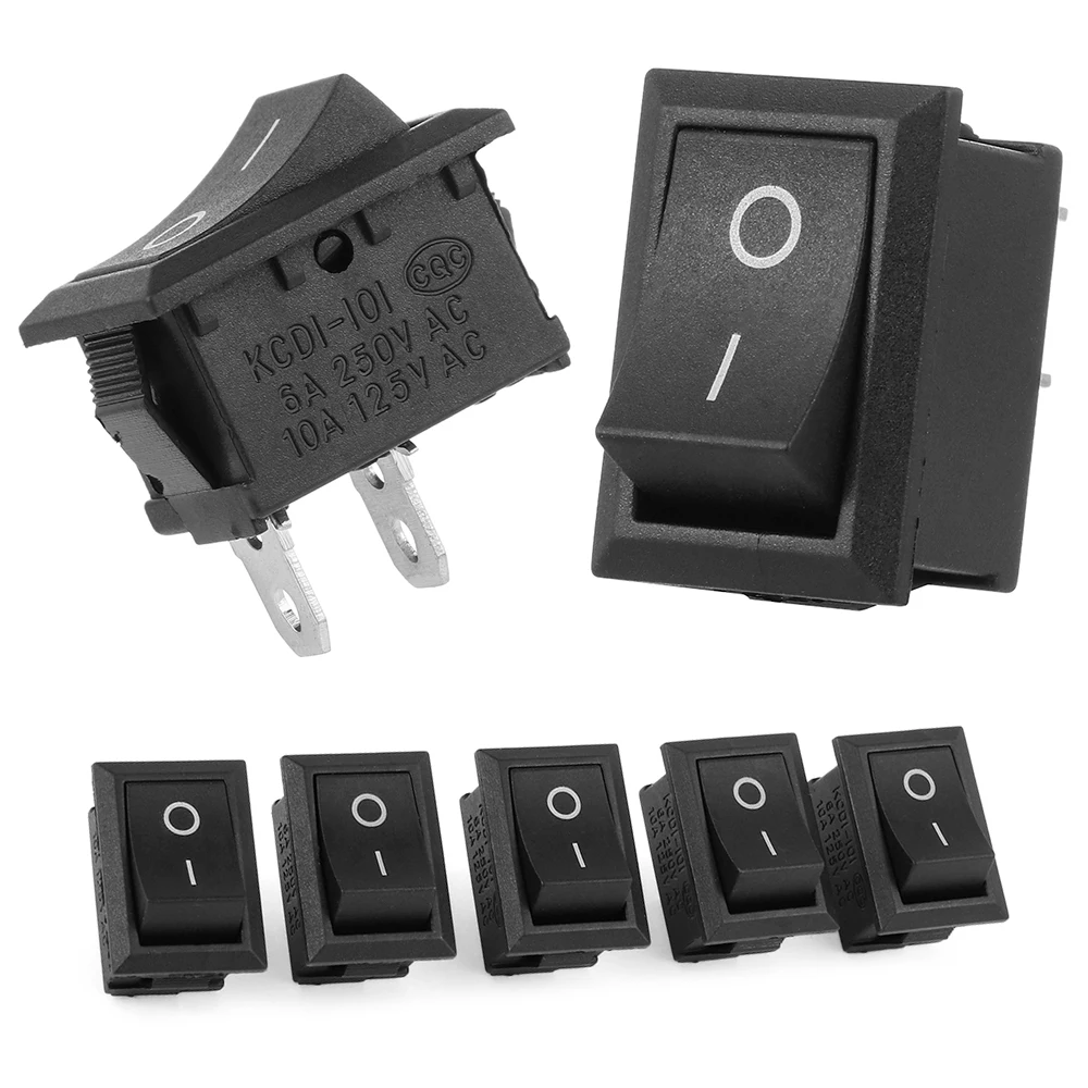

New 20/10PCS Lot 2 Pin 12V Car Boat Round Dot Light ON/OFF Rocker Water Dispenser Toggle Switch Tool Auto Replacement Part