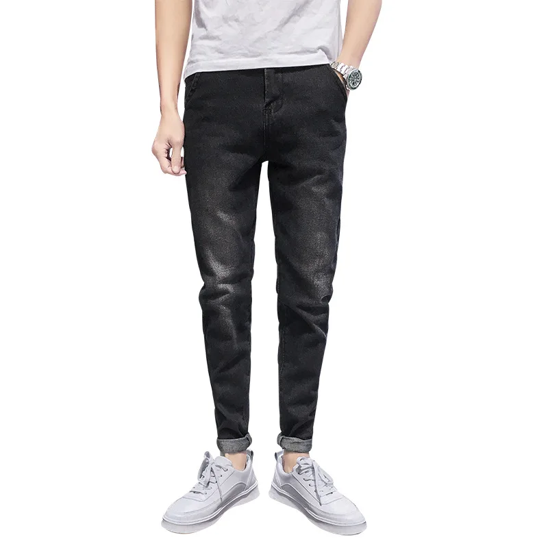 Pantalon Jean Hombre новые осенние узкие джинсы Modis мужские тянущиеся Панталоны джинсы Recto Hombre повседневные корейские джинсы мужские классические
