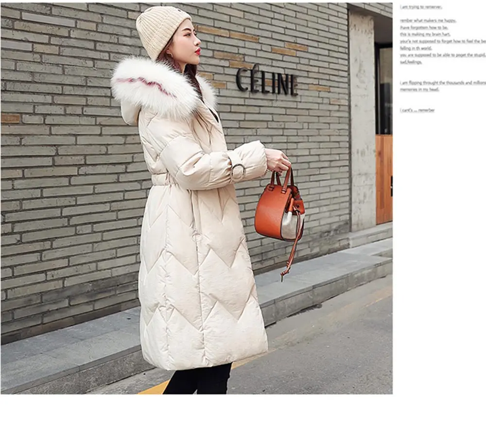PinkyIsBlack/ Длинные парки из искусственного меха, зимняя женская пуховая куртка, плюс Размер 3XL, утепленная верхняя одежда, зимнее пальто с капюшоном, Женская куртка