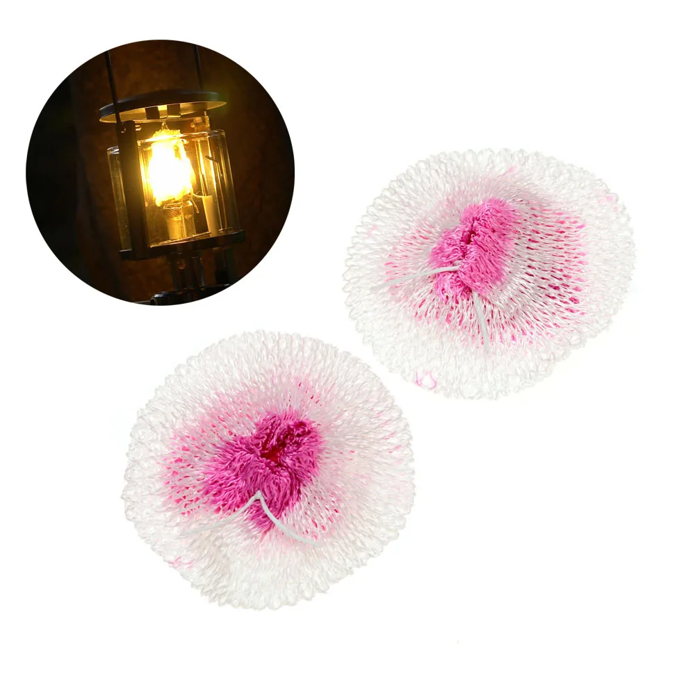 

2pcs Outdoor Camping Gas Lantern Mantles Durable Outdoor Light Lamp Camping Accessories Mantle Lamp Shade Gas Lantern Mantles