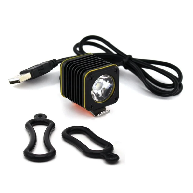 Perfect Outdoor Waterproof T6 LED USB 5000LM Modes Bicycle Front Lamp Head USB Rechargeable Bicycle Light Torch Headlight Mountain Lamp 5