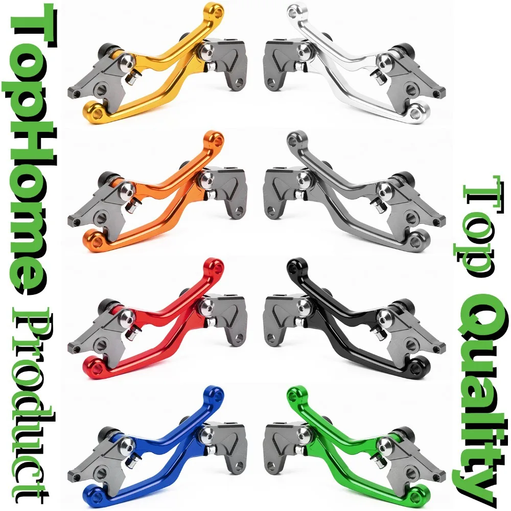 

For KAWASAKI KX125 2000- 2005 / KX250 2000 - 2004 / KX250F KX500 2004 Pivot CNC Clutch Brake Levers CNUS