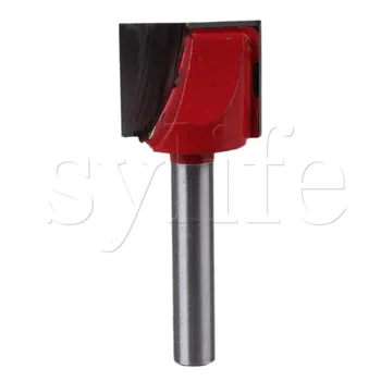 

1/4" Steel CNC Engraving V Groove Cleaning Bottom Bit Cutting Edge Dia 18mm