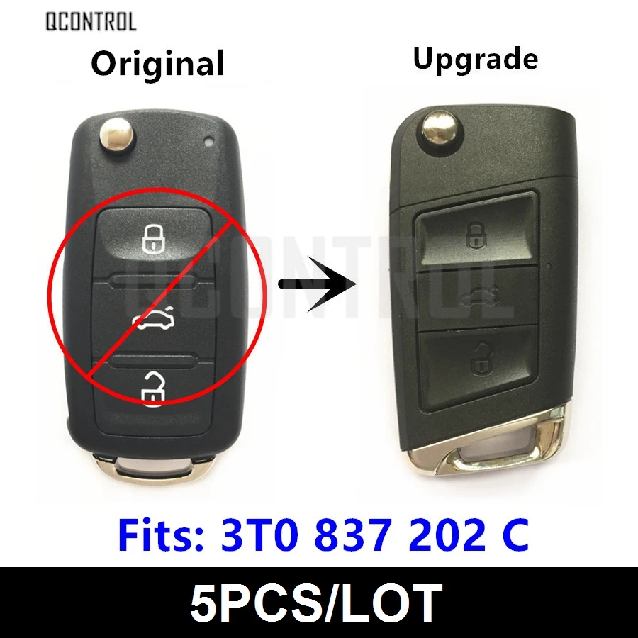 Buy QCONTROL Upgraded Car Remote Key for SKODA