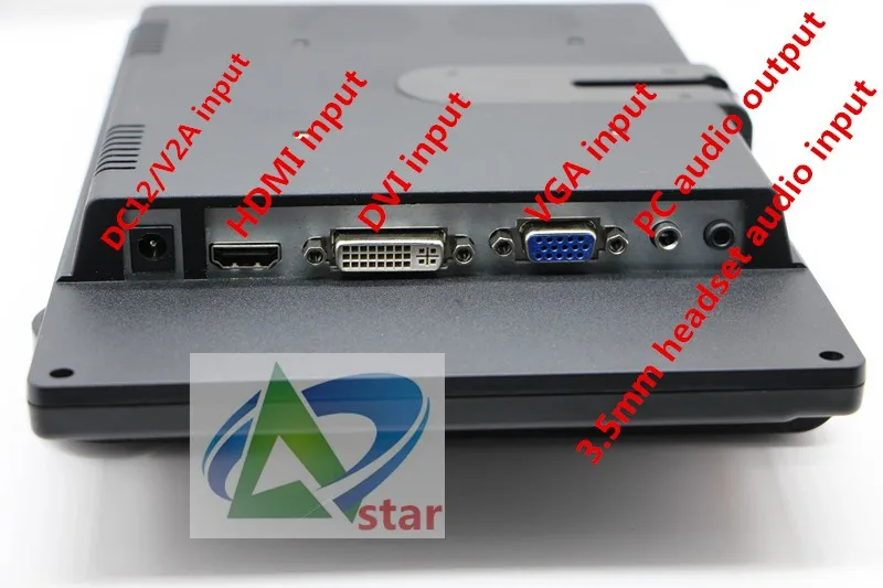 10,1 "IPS ЖК-монитор 1366x768 16:9 HDMI, VGA, HDMI, DVI аудио для raspberry Xbox360