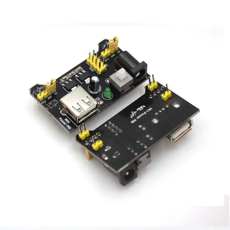 MB102 макетная плата Блок питания 3 V 5V Solderless хлебная доска DIY регулятор