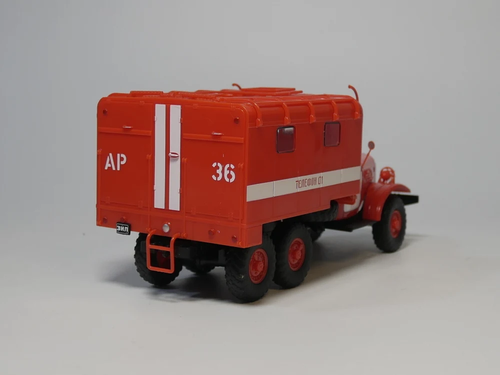 DeAGOSTINI 1:43 AP2 (157 K) 121 UUSR пожарный грузовик отлитый под давлением модель| |