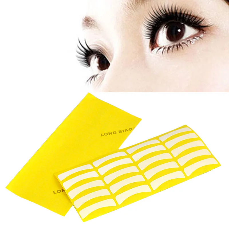 Thin Flexible Vinyl Stickers Soft Eye Pad Patch Lint free Eyelash