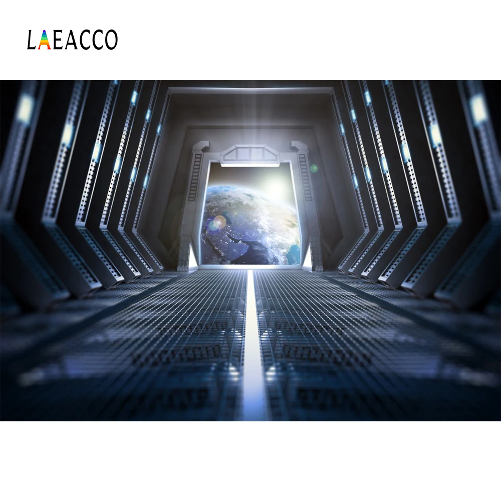 Laeacco фантазия космический корабль интерьер планеты вид фотографии фоны