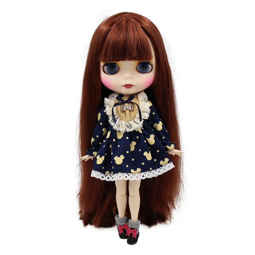 Blyth кукла ледяная 1/6 шарнир тело DIY обнаженные игрушки BJD модные куклы девушка подарок Специальное предложение на продажу с ручной набор A& B