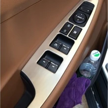Lapetus аксессуары для hyundai Tucson- внутренняя дверная ручка панель объемный стеклоподъемник переключатель молдинг крышка комплект отделка