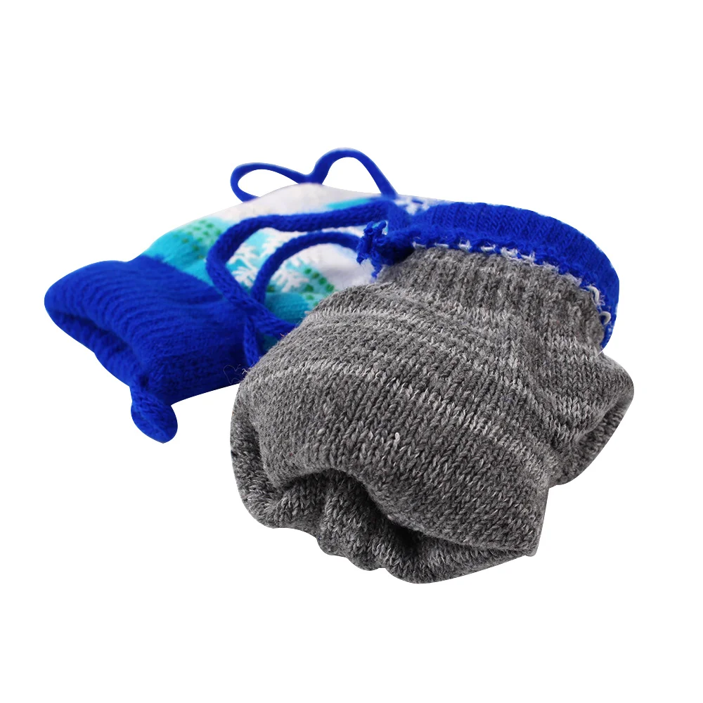 Soft Warm Baby Hat Knit Cute Bear Hat For Boys Infant Toddler Earflap Beanie Spring Autumn Cotton Baby Girl Hat Baby Accessories (6)