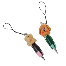 Доступные оптовые 50 X шариковые черные чернила для ручки многогранные животные шикарные ручки