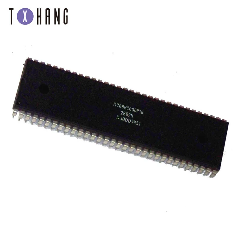 

1/5PCS MC68HC000P16 MC68HC000 Vintage IC DIP-64 32-Bit 16-Mbyte