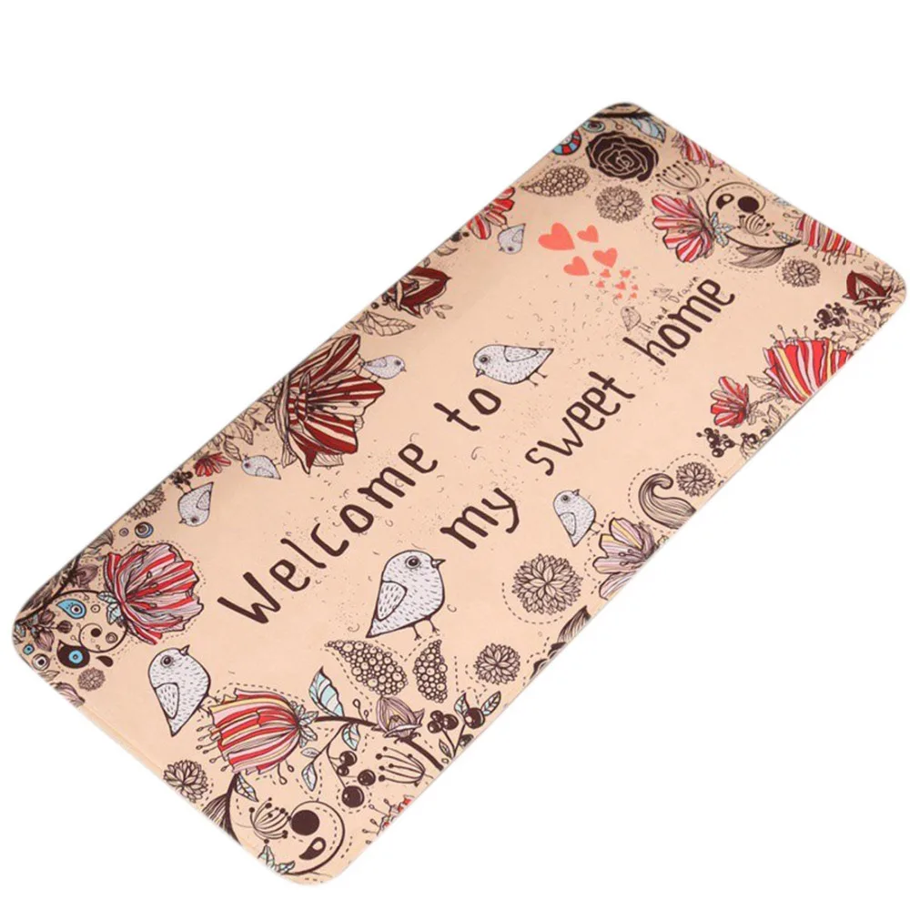 Doormat Balcony Door Mats Non Slip Area Rug Printed Floor Mats