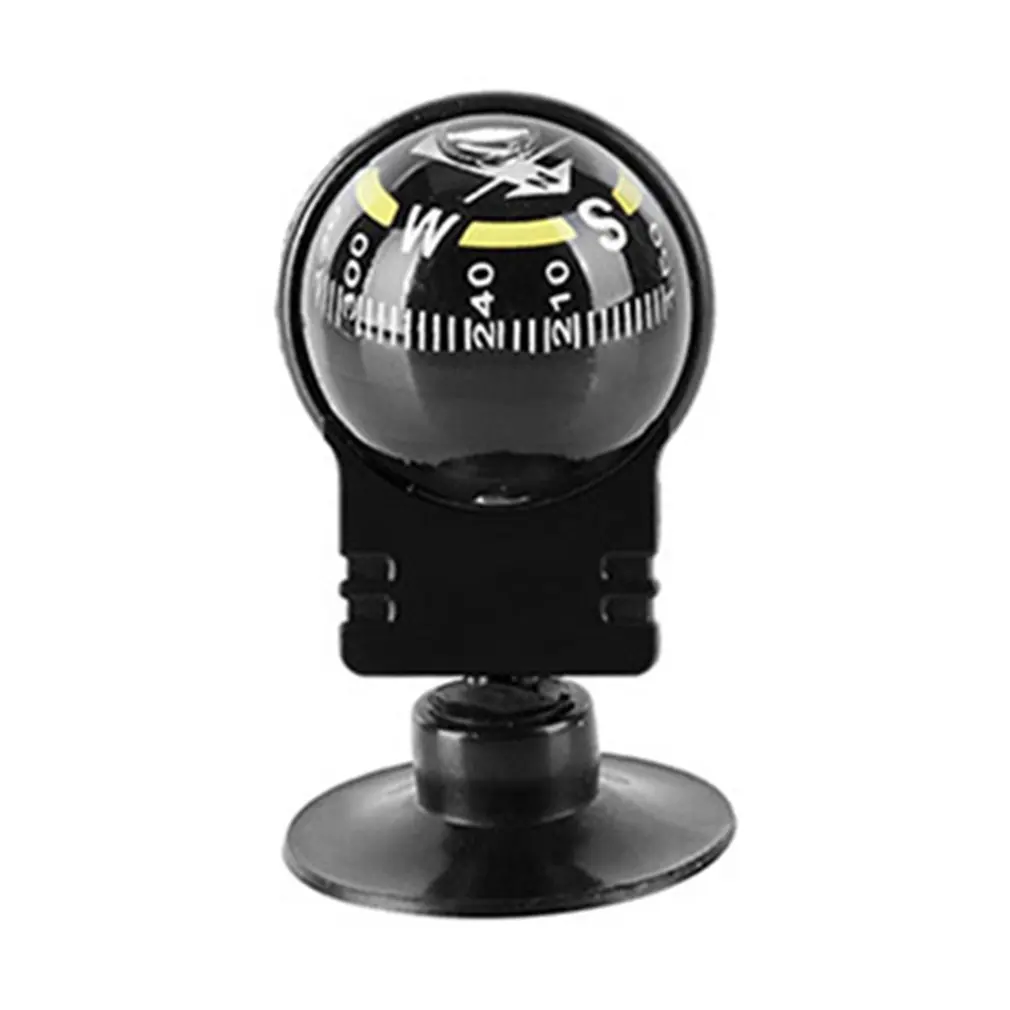 Шариковая присоска регулируемое сиденье всасывание двойного назначения направляющая транспортная Мини Компас автомобильный карман направленный кросс-кантри компасы