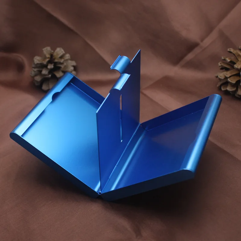 

Double Open Aluminum Cigarette Case Cigar Box Tobacco Holder Pocket Storage Container Smoking Cigarette Accessories