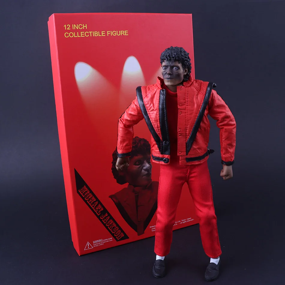 12 INCH Collectible Song King Michael Jackson Collection Action Figure Clothes Figma Joint