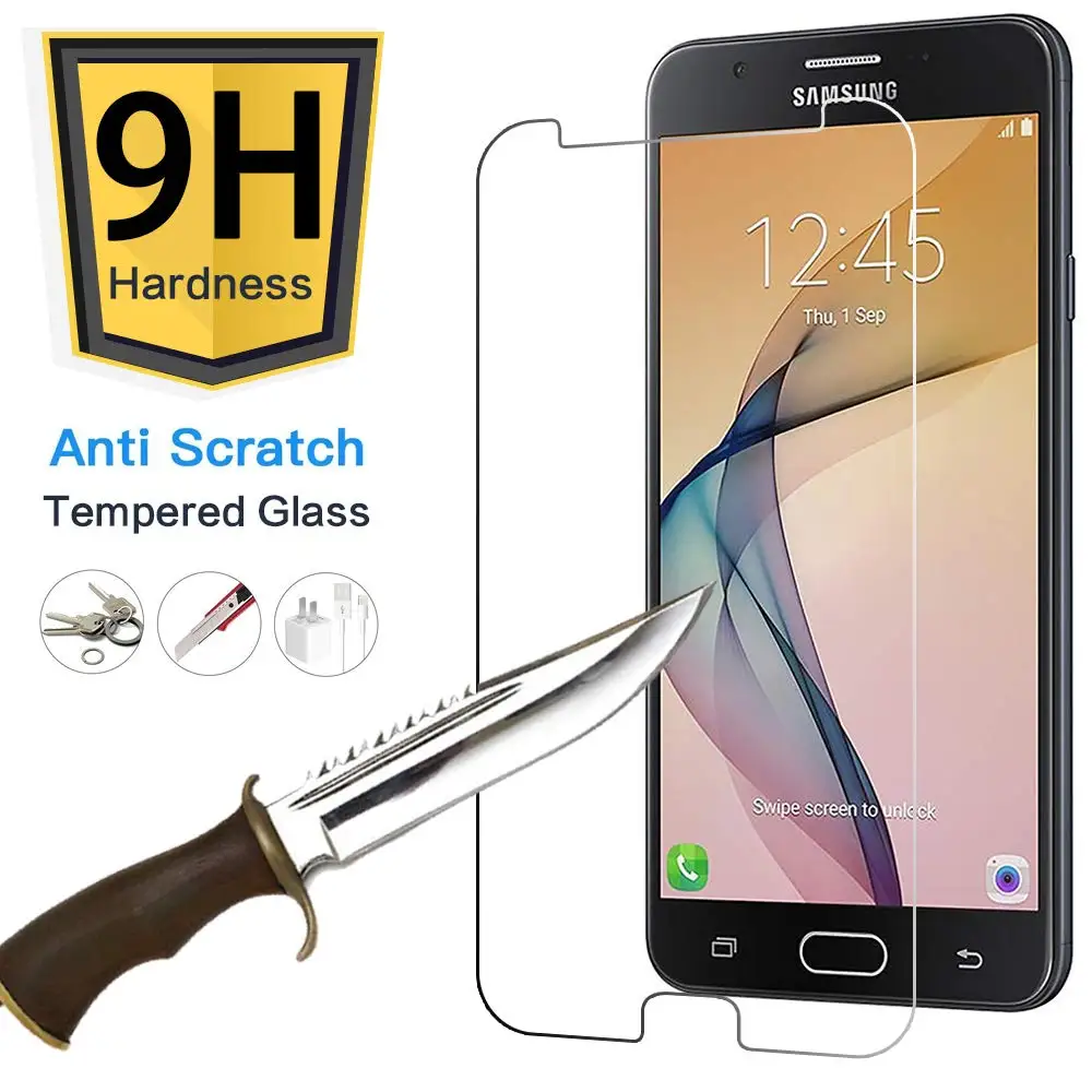 9H 2.5D Закаленное стекло для SAMSUNG Galaxy J4 J6 J7 J8 Защита экрана Plus защитная