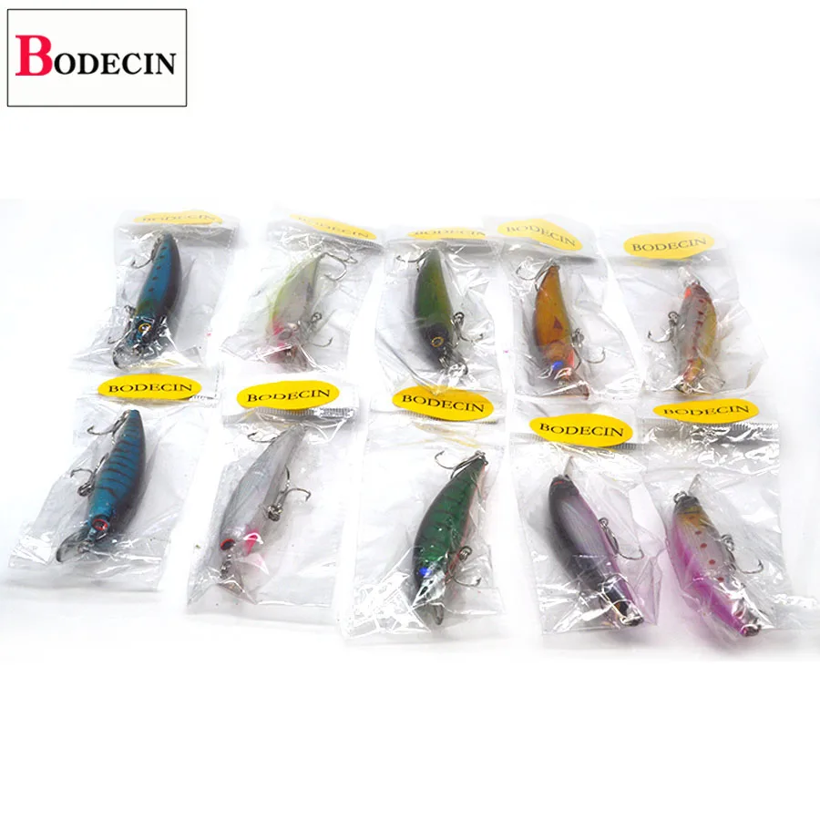 Iscas Minnow Floating Artificial Fishing Lure Saltwater 2PC Crankbait Wobbler Hard Bait For Trolling Sea Fishing Lures Topwater (6)