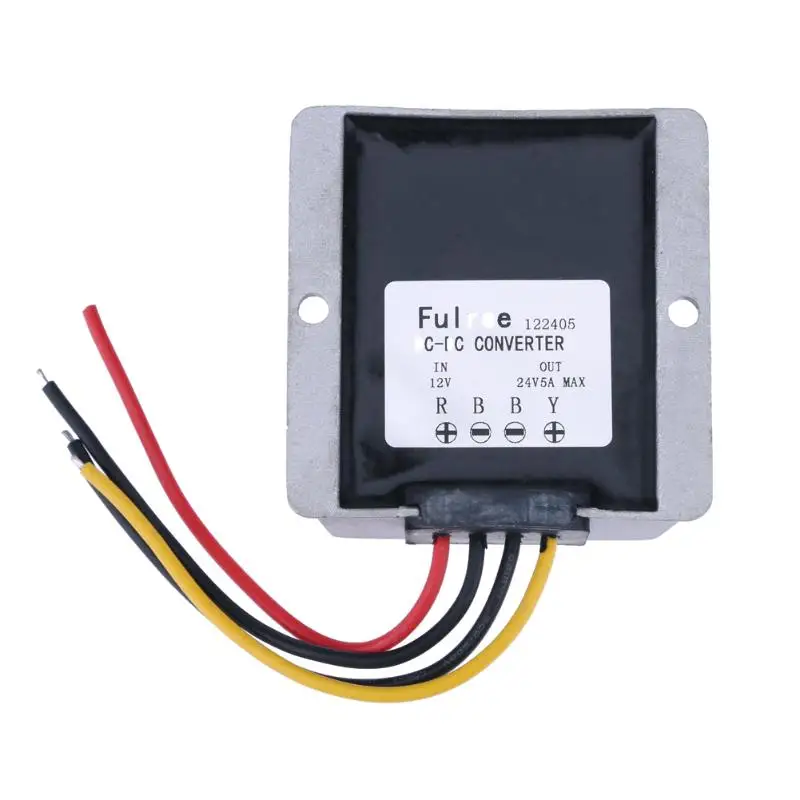 

DC/DC 10-20V to 24V 5A Car Power Converter Voltage Regulator Power Supply Booster Module waterproof