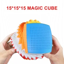 Новинка, топ SHENGSHOU, 15 слоев, 106 мм, без наклеек, 15x15x15, магический куб, скоростная головоломка, 15x15, куб, развивающие игрушки, подарок, cubo magico