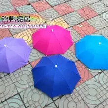 Зонтик шляпа, гольф рыбалка кемпинг головной убор шляпа, дождь зонтик голова Шапка Кепка, аксессуар-зонтик, эластичный Зонт шляпа