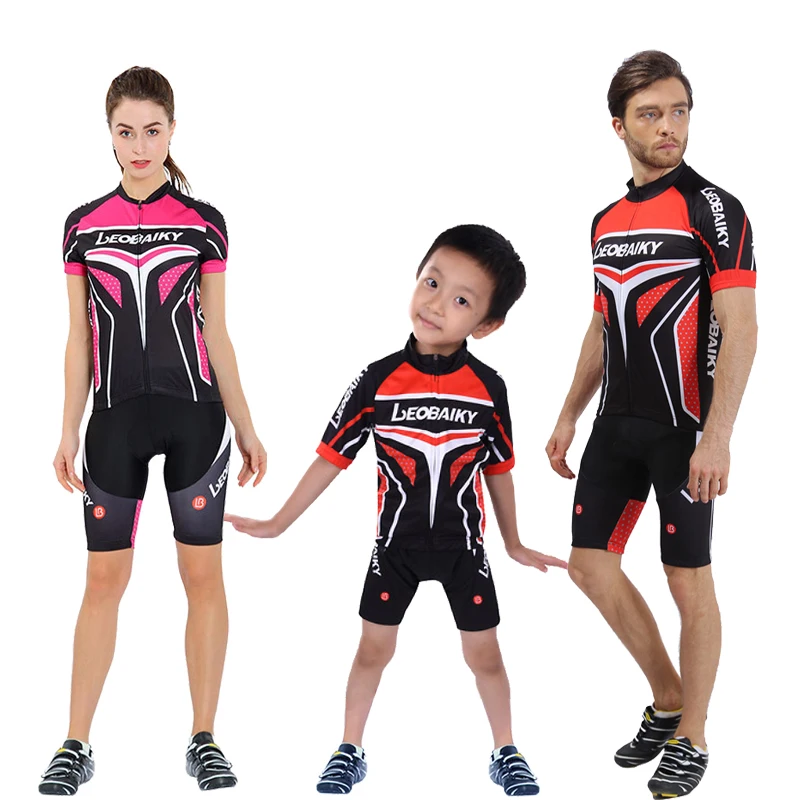 

Summer Women Cycling Jersey Set Pro Team 2018 Short Sleeve Mtb Mountain Bike Clothing Men Bicycle Wear Kids Cycling Family Suits