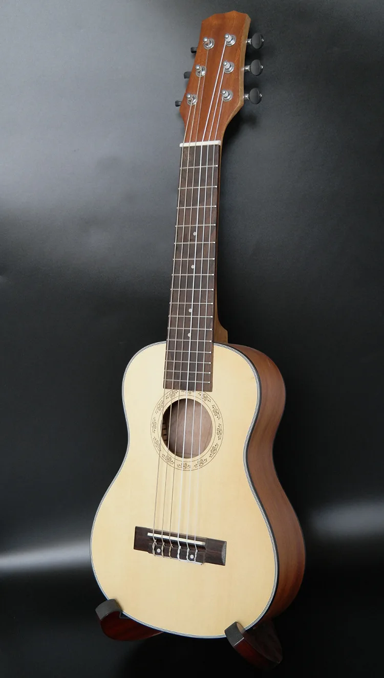 2" Baritone guitalele ель 6 струн укулеле Уке Гавайи lele мини небольшой путешествия акустическая гитара