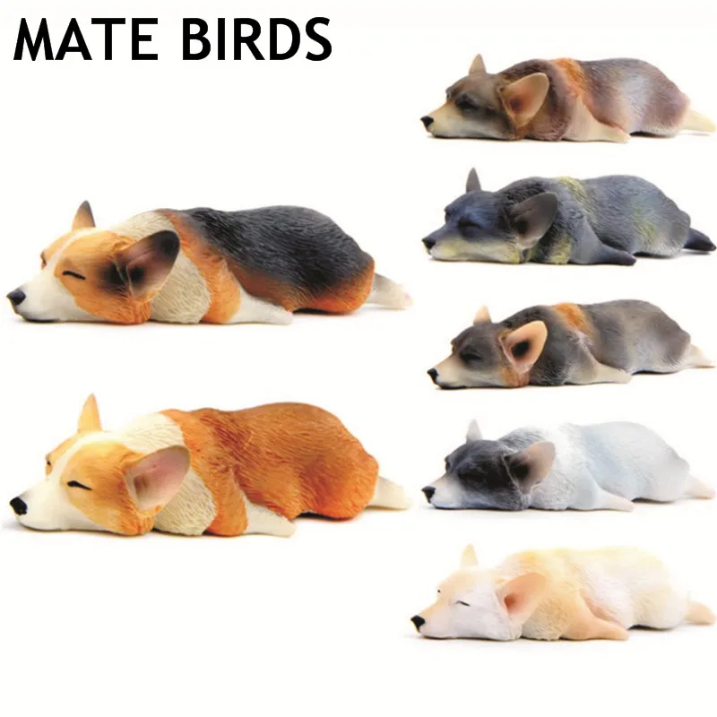 

MATE BIRDS Fridge Magnets Resin Sleeping Series Keji Shiba Gift Souvenir Message Convenience Magnetic Stickers Household Goods