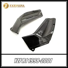 Для Yamaha YZF R1 1998 1999 2000 2001 части мотоцикла обтекатель из углеродного волокна обтекатель боковая панель боковая крышка