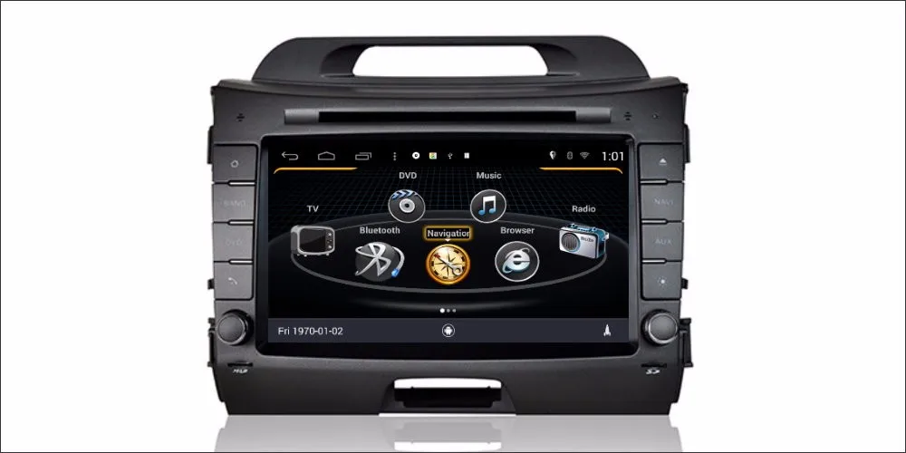 Best Liandlee Car Android Multimedia Stereo For KIA Sportage R 2011~2012 Radio CD DVD Player GPS Navigation Audio Video S160 System 15
