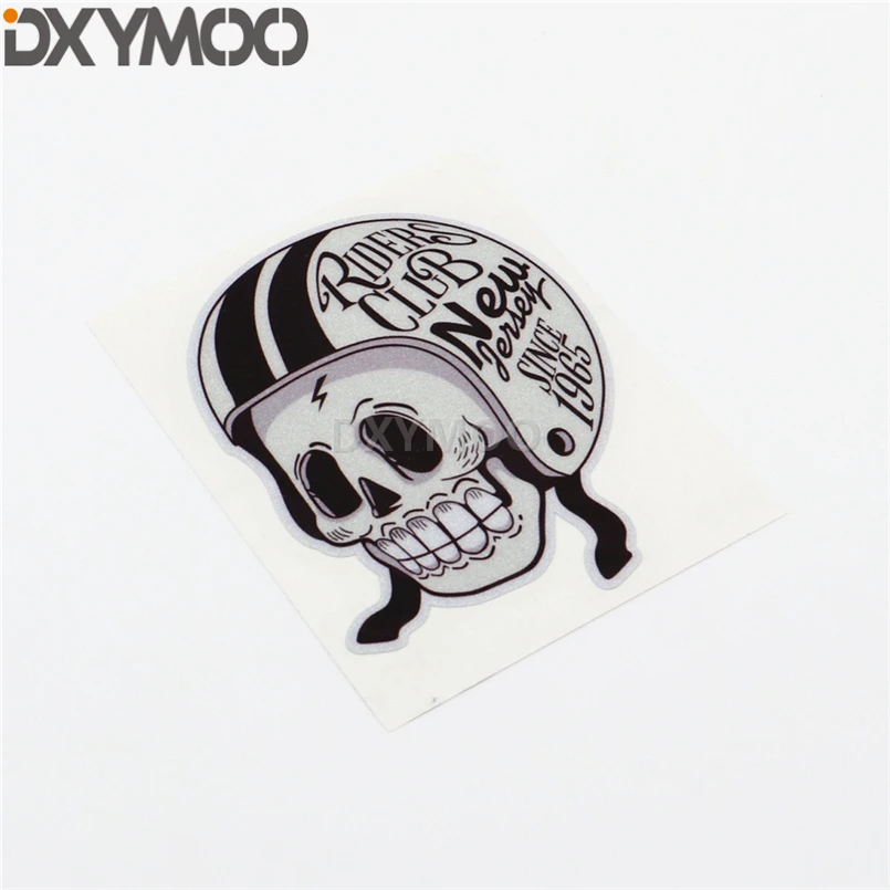 Car Styling Vinyl Decal Skull Helmet Rider Club Since 1965 Motocross Bike Sticker Bumper | Автомобили и мотоциклы