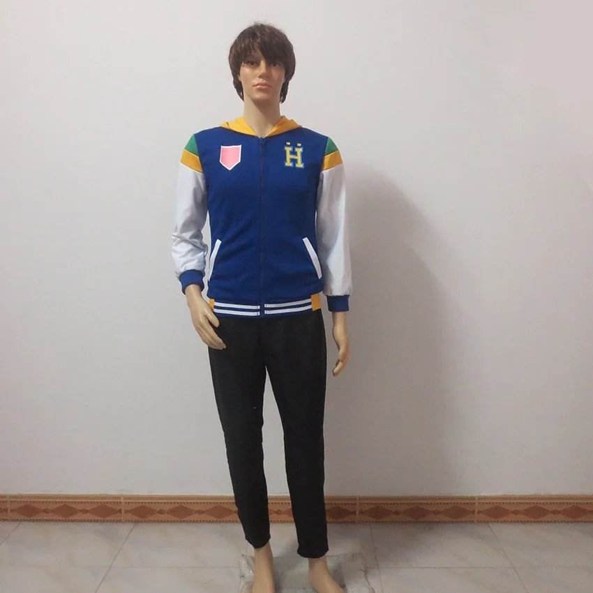 Free Iwatobi Swim Club Haruka Nanase Cos Christmas Party Halloween Uniform Outfit Cosplay Costume Customize Any Size | Тематическая