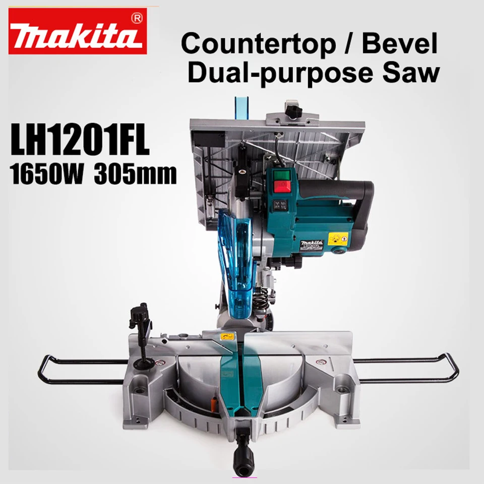 Япония Makita LH1201FL Таблица Пилы косой алюминий машины сплав пластик сталь Деревообработка резка бензопилы 12 дюйм(ов) ов) 1650 Вт