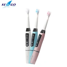 Sonic Electric Toothbrush for Adult (1 handle+ 3 replaceable heads) Two Brushing Modes YCSG-610 Teeth Whitening random color