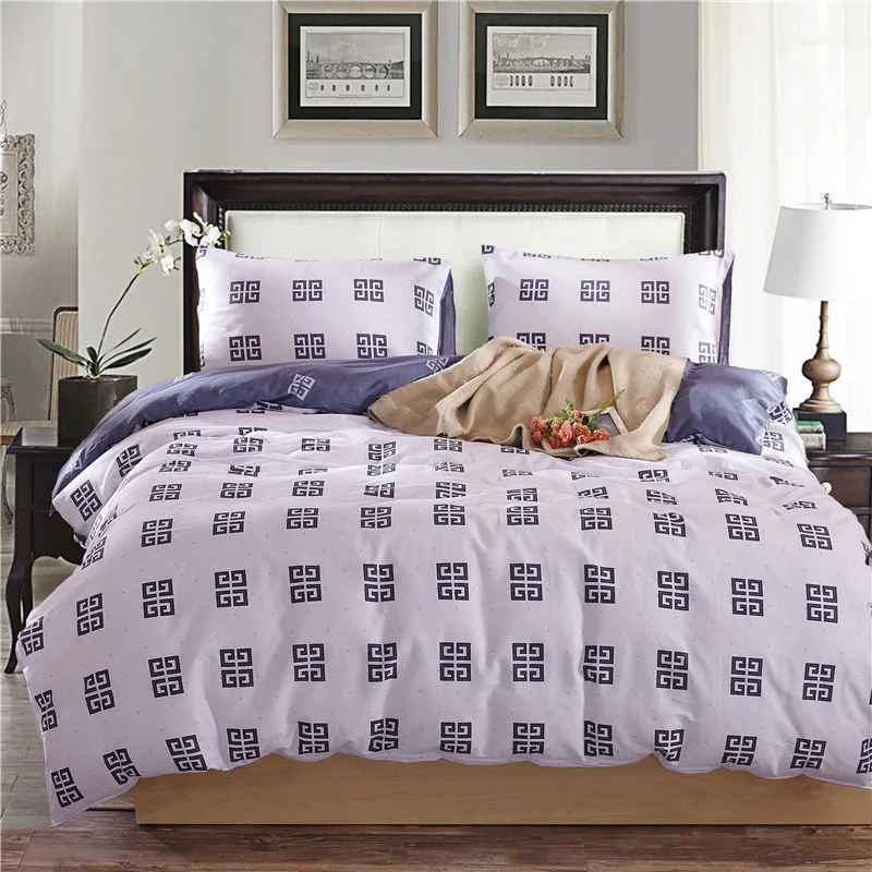 

Bedding set Twill Cotton Pug Comfortable Princess Pink Girl Boy Roupas de cama Stripe Horse sailboat Blue parure de lit XHS0121