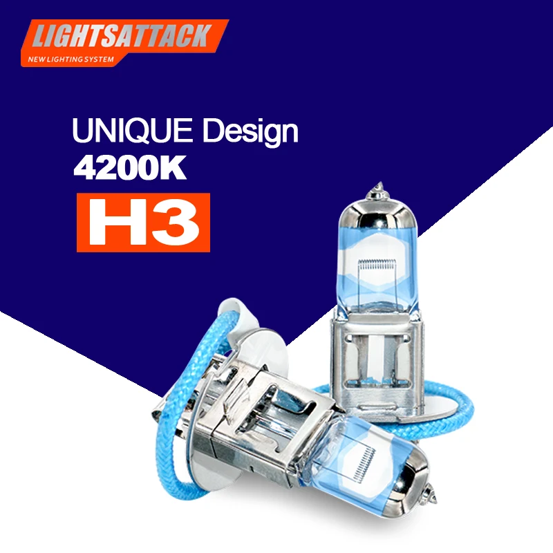 PEGASUS Car Halogen Headlight H3 75W 2000lm Auto Bulb Headlamp 4200K For | Автомобили и мотоциклы